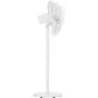 Sencor SFN 4060WH Ventilateur sur pied oscillant, diamètre 40 cm, hauteur réglable 96-130 cm, 3 vitesses, 50 W, blanc