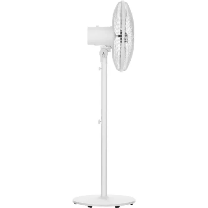 Sencor SFN 4060WH Ventilateur sur pied oscillant, diamètre 40 cm, hauteur réglable 96-130 cm, 3 vitesses, 50 W, blanc Sencor SFN 4060WH Ventilateur sur pied oscillant, diamètre 40 cm, hauteur réglable 96-130 cm, 3 vitesses, 50 W, blanc