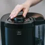 Melitta Cafetière Filtre Look V Glass 1025-02, 1080 W, 1,25 L, Noir, AromaSelector, Réservoir Amovible, Porte-Filtre Anti-Goutte