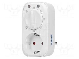 ORNO Programmateur de temps Schuko 2h÷8h