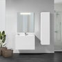 Emuca Miroir de salle de bain Pegasus avec éclairage frontal LED 600 x 700 mm