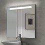 Emuca Miroir de salle de bain Pegasus avec éclairage frontal LED 600 x 700 mm