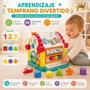 Hola Maison de blocs et d'activités avec lumières et sons