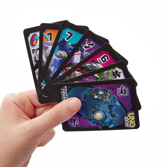 Mattel Transformers jeu de cartes UNO Flip! Mattel Transformers jeu de cartes UNO Flip!
