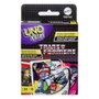Mattel Transformers jeu de cartes UNO Flip!