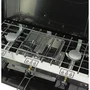 Incasa Réchaud à gaz 2 feux + gril/toaster intégré 4500 W 3 brûleurs Acier émaillé Butane/Propane