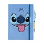Grupo Erik Carnet de notes Stitch Disney A5 en peluche avec stylo projecteur