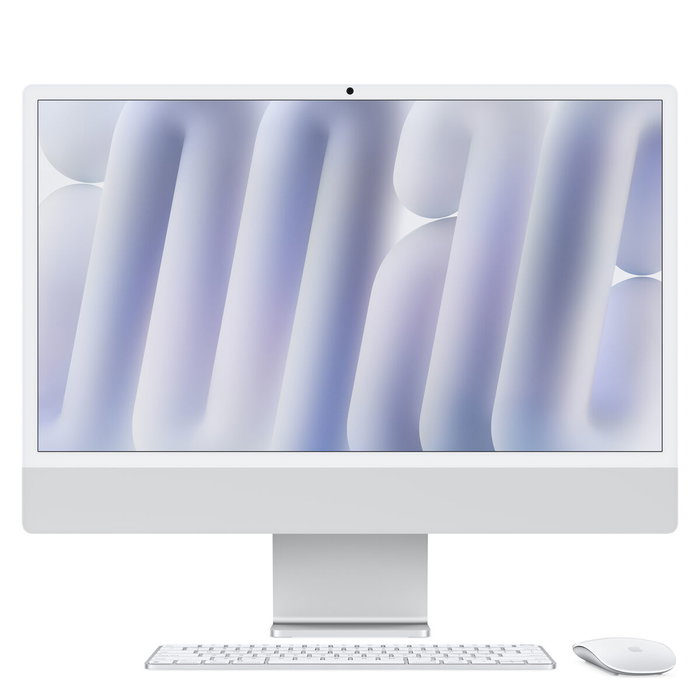 Apple iMac M4 24 pouces 16 Go 512 Go SSD Silver Apple iMac M4 24 pouces 16 Go 512 Go SSD Silver