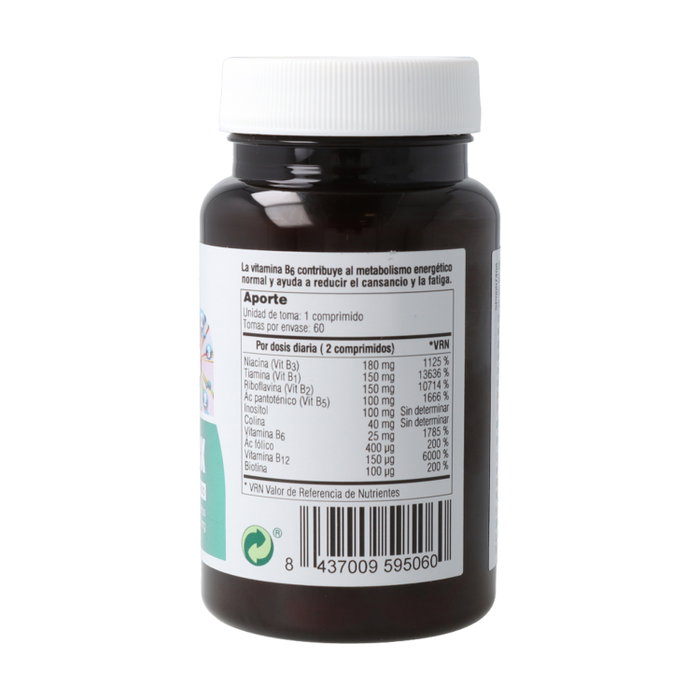 Soria Natural B Complex 60 comprimés Soria Natural B Complex 60 comprimés
