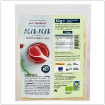 ALGAMAR Agar Agar en copeaux 50g ALGAMAR Agar Agar en copeaux 50g