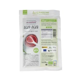 ALGAMAR Agar-agar en flocons 50g