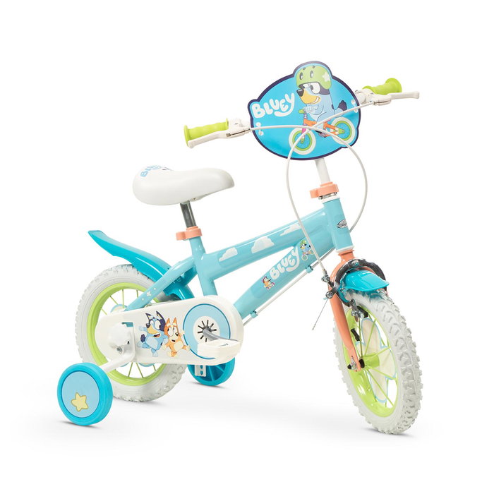 Toimsa Vélo Bluey 12 pouces Bleu Vert