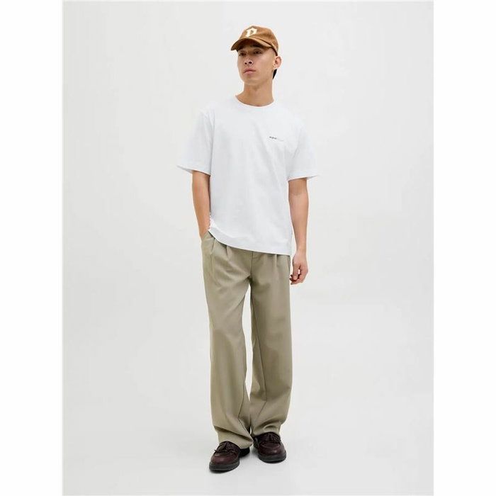 T-shirt à manches courtes homme Jack & Jones Jorvarenna Painted Blanc T-shirt à manches courtes homme Jack & Jones Jorvarenna Painted Blanc