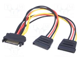 QOLTEC Câble SATA III 0,2m