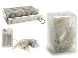 GIFTDECOR Tira LED 50 ampoules multicolore