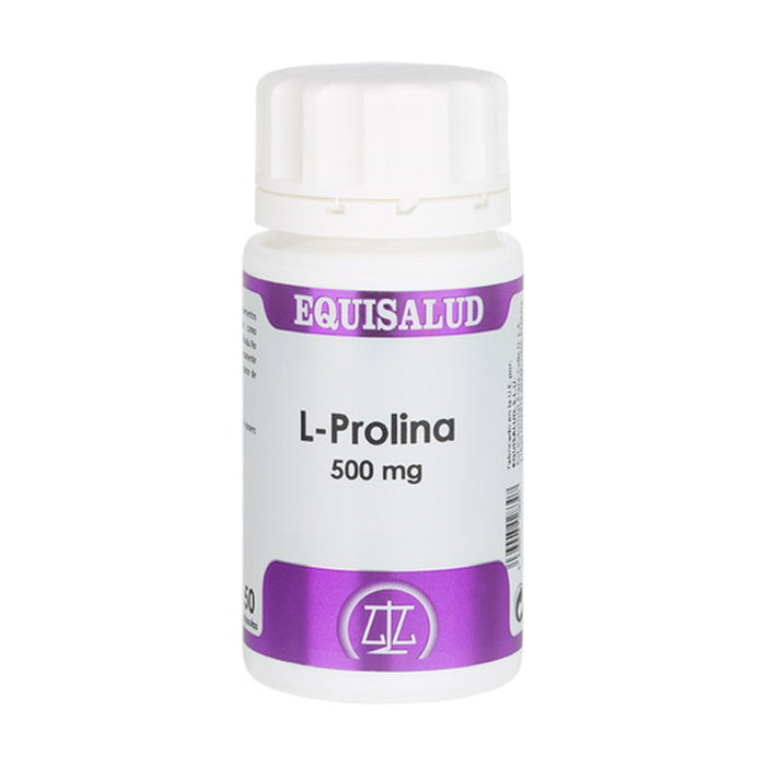 EQUISALUD Holomega L-Prolina 500 mg, 50 capsules EQUISALUD Holomega L-Prolina 500 mg, 50 capsules