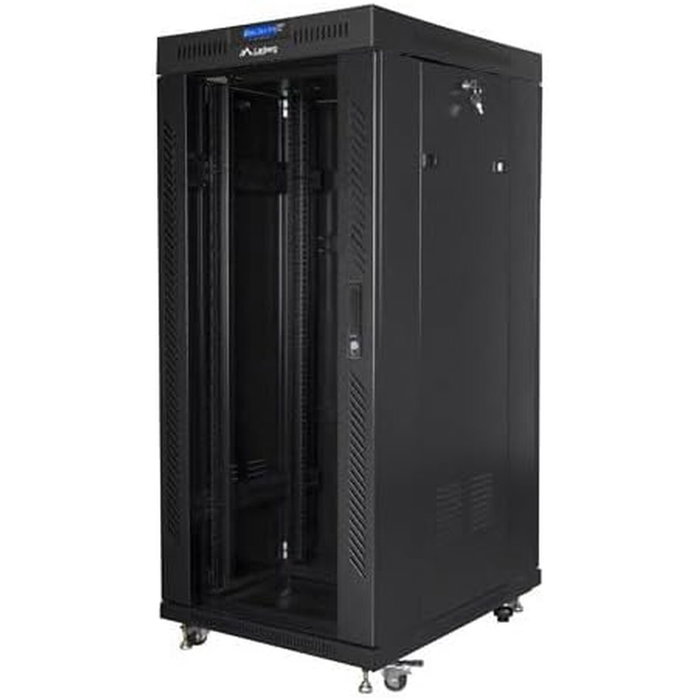 Lanberg Armoire Murale Rack FF01-8027-12BL, 19 pouces, Noir