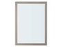 Giftdecor Miroir Gris 55.5 x 75.5 cm en Verre et Plastique avec Crochets (Set de 8)