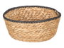 GIFTDECOR Cesto redondo 20cm Negro-Natural