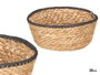 GIFTDECOR Cesto redondo 20cm Negro-Natural