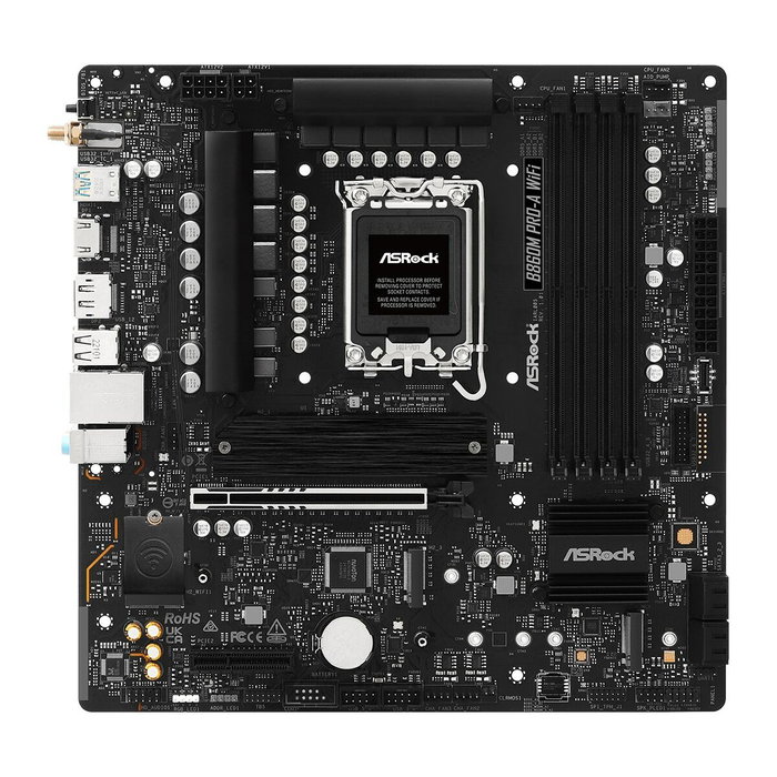 Carte Mère ASRock B860M Pro-A WiFi Intel B860 LGA 1851