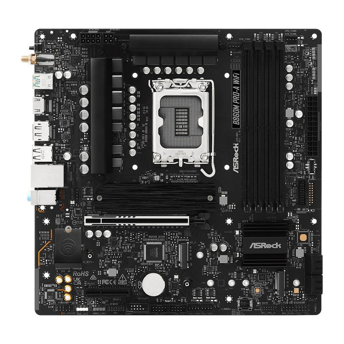 Carte Mère ASRock B860M Pro-A WiFi Intel B860 LGA 1851