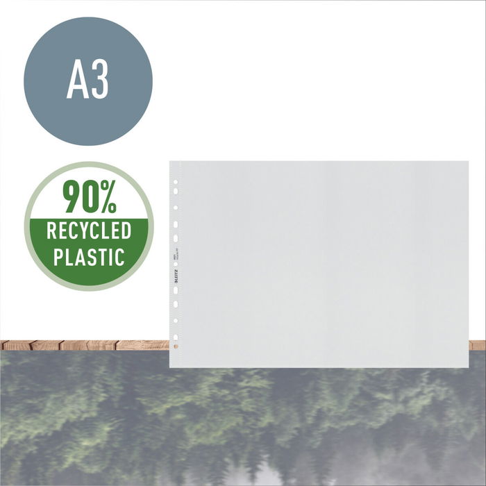 Housses Leitz Transparent A3 Recyclado 25 Unités