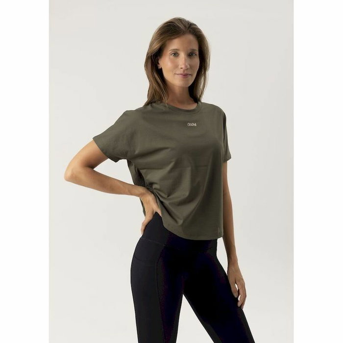 T-shirt à manches courtes femme Ditchil Aria Olive