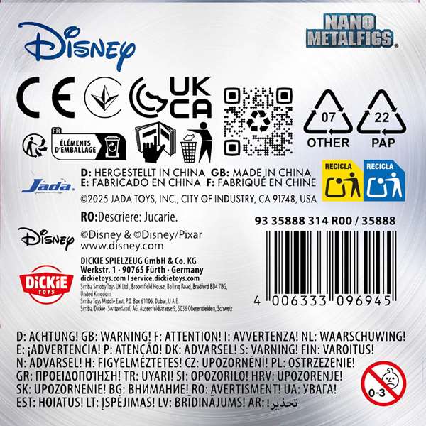 Smoby Figurine Disney Surprise Nano 4 cm - Modèles assortis