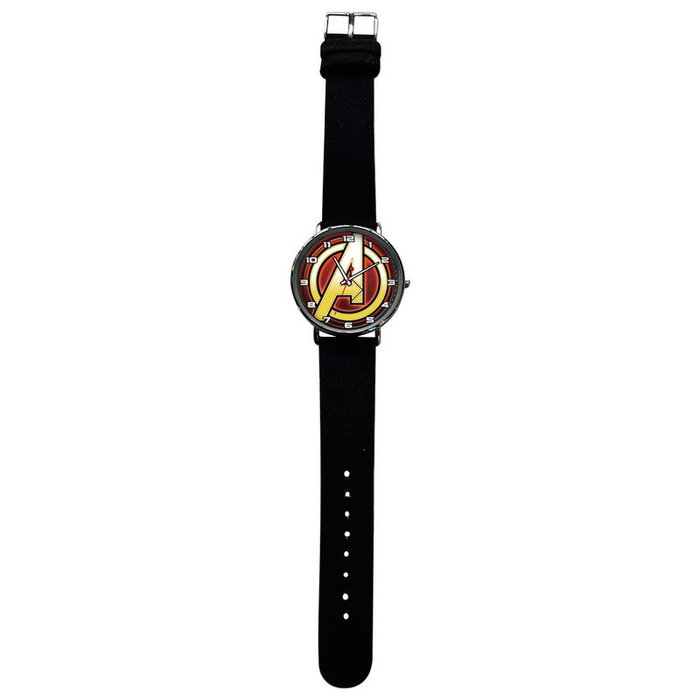 KIDS LICENSING Montre analogique Avengers Marvel avec boitier - Taille 6x9x8 cm KIDS LICENSING Montre analogique Avengers Marvel avec boitier - Taille 6x9x8 cm