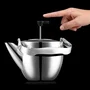 Bodum - Théière à piston Columbia - Filtre inox - 1.5 L - Mat - Acier inoxydable
