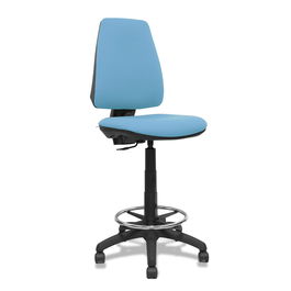 Tabouret Piqueras y Crespo CPB13RN Bleu ciel PVC