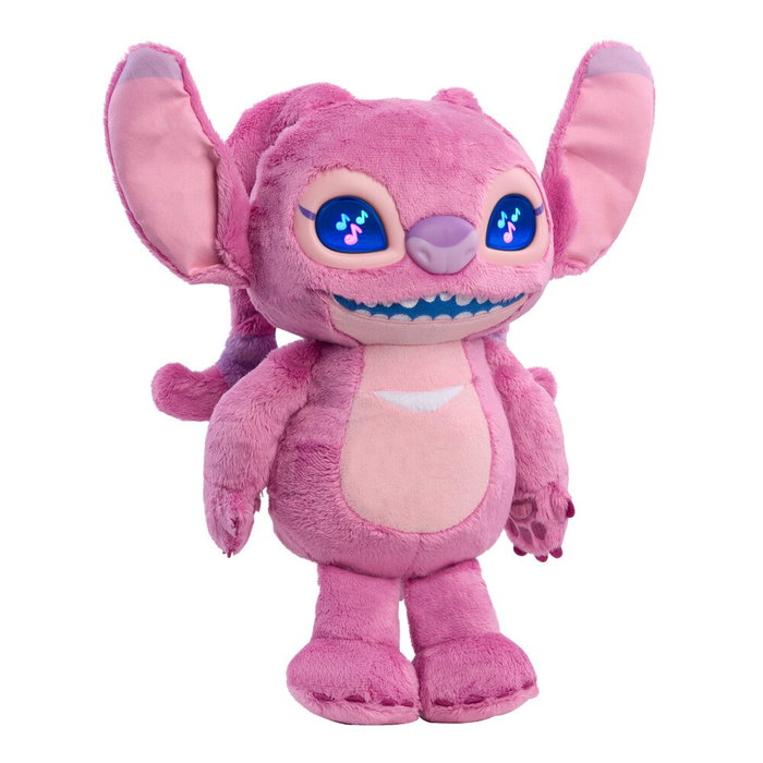 Just Play Peluche Disney Lilo & Stitch Angel Many Moods 34cm Yeux LCD 50+ Sons Multilingue Just Play Peluche Disney Lilo & Stitch Angel Many Moods 34cm Yeux LCD 50+ Sons Multilingue