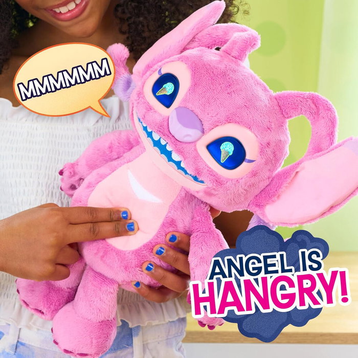 Just Play Peluche Disney Lilo & Stitch Angel Many Moods 34cm Yeux LCD 50+ Sons Multilingue Just Play Peluche Disney Lilo & Stitch Angel Many Moods 34cm Yeux LCD 50+ Sons Multilingue
