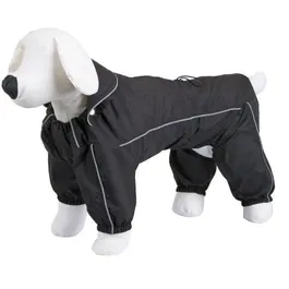 Kerbl Manteau de pluie imperméable et coupe-vent pour chien Manchester, taille M (40 cm), noir - Réf. Manchester