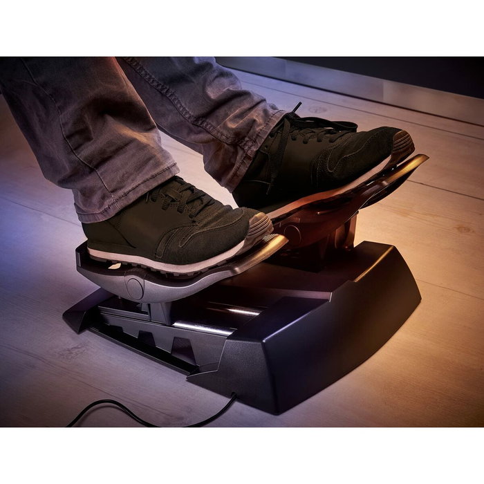 Thrustmaster TFRP 2960764 - Pédalier à palonnier pour simulateur de vol - Noir