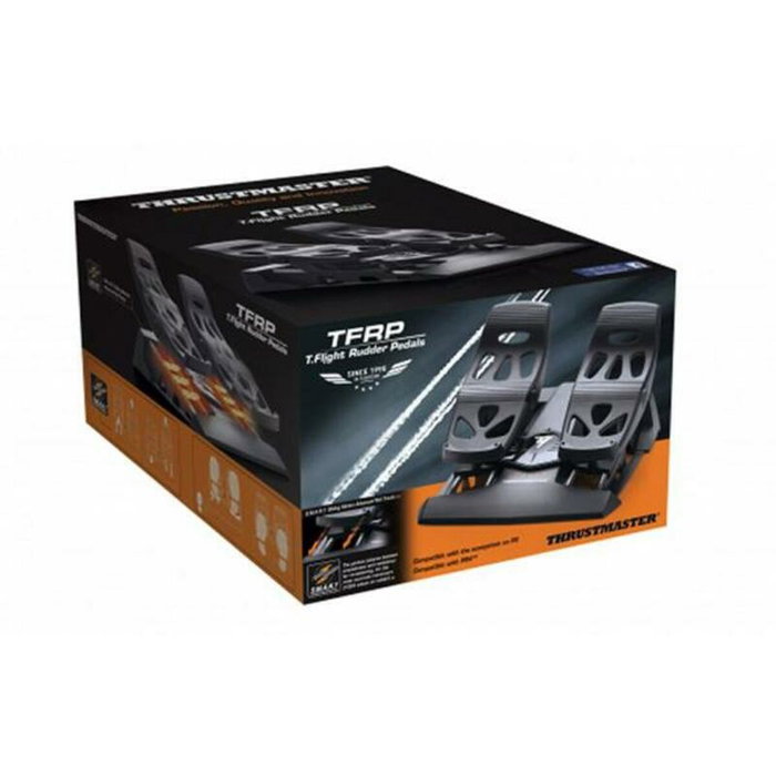 Thrustmaster TFRP 2960764 - Pédalier à palonnier pour simulateur de vol - Noir