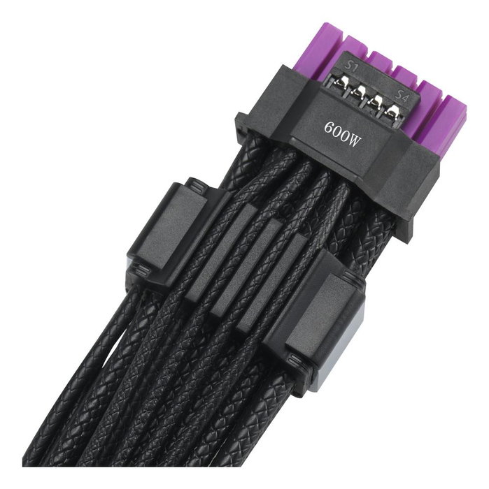 ASUS ROG-EQUALIZER Câble PCI Express 4.0 16 Pins - 0,75 m - Connecteurs PCI-E x16 Gen 4.0 - Contacts Dorés - Noir