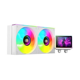 Mars Gaming MLVISIONII240W Kit de refroidissement liquide ARGB Blanc