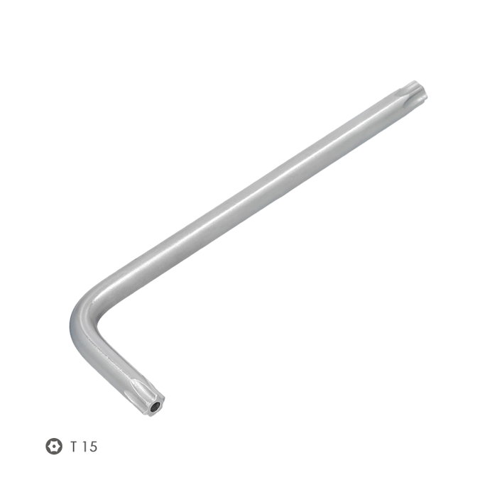 WOLFPACK LINEA PROFESIONAL Clé Torx Inviolable Larga T15