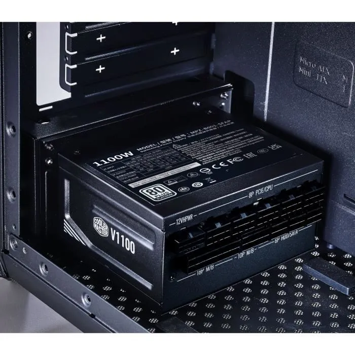 Cooler Master Alimentation V SFX Platinum 1100W - Alimentation PC ATX 3.0 avec 12VHPWR - Certifiée 80 Plus Platinum