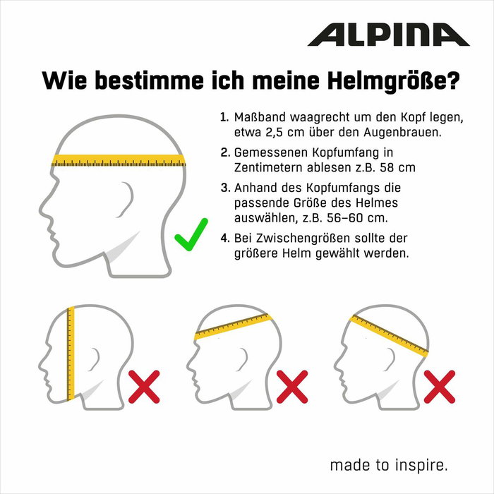 Alpina Casque de Cyclisme pour Adultes Blanc Imprimé
