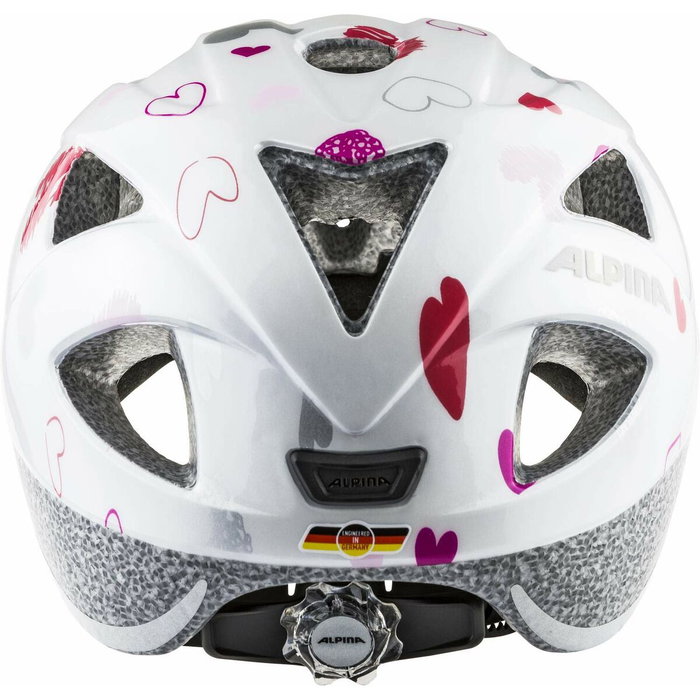 Alpina Casque de Cyclisme pour Adultes Blanc Imprimé