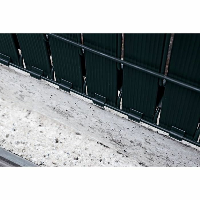Nature Kit lamelles brise-vue Noir pour panneau de clôture rigide, 1,025 x 2,50 m