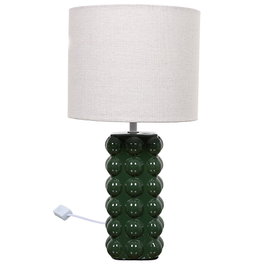 Home Deco Factory Lampe de table en céramique verte