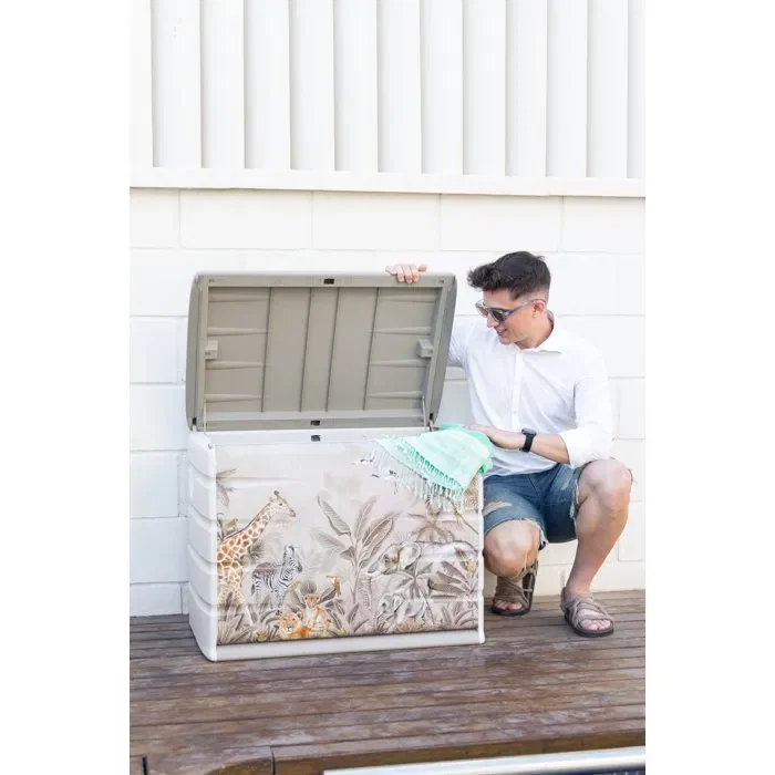 Plastiken Coffre de rangement Safari 260 L 80 x 61 x 53 cm