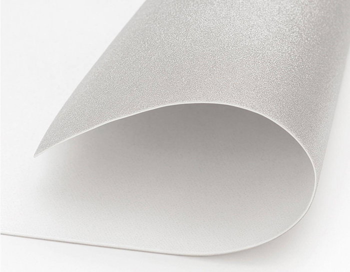Innspiro Set de 5 feuilles de mousse EVA argentée pailletée 20x30 cm