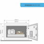 Yale Coffre-fort Électronique YSV/200/DB2 8,6L