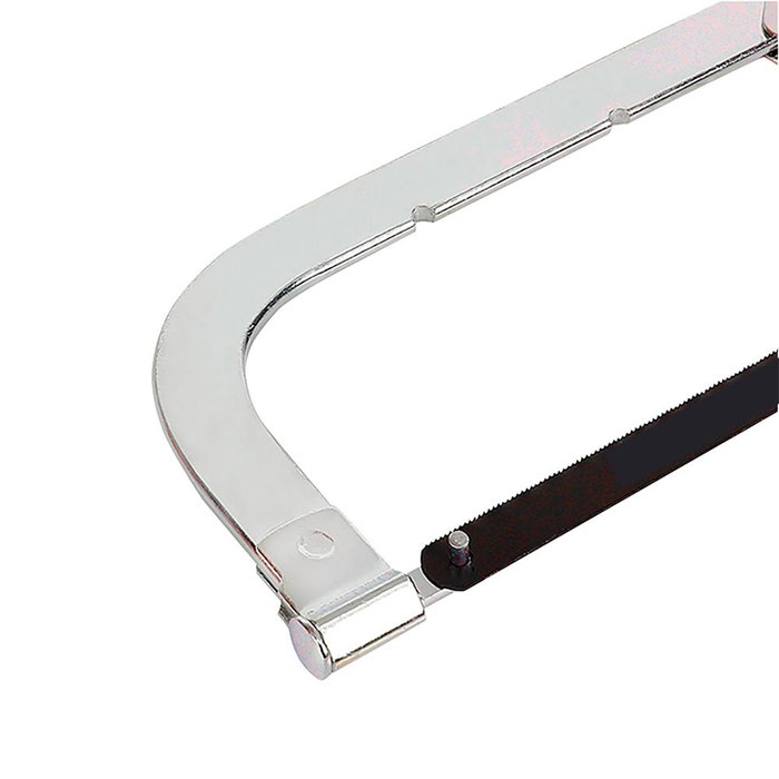 Workpro Sierra de arco ajustable 3 longues 200-250-300 mm, changement rapide de lame, poignée ergonomique