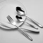 Arthur Martin - AM0211 - Ensemble de couverts 24 pièces en acier inoxydable avec finition miroir poli - 6 couteaux, fourchettes, cuillères